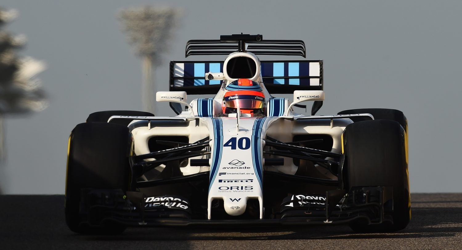 Kubica rijdt 100 ronden tijdens bandentest Abu Dhabi
