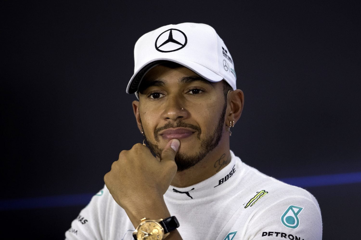 Hamilton mikt op vijf titels van Fangio, niet op recordkampioen Schumacher