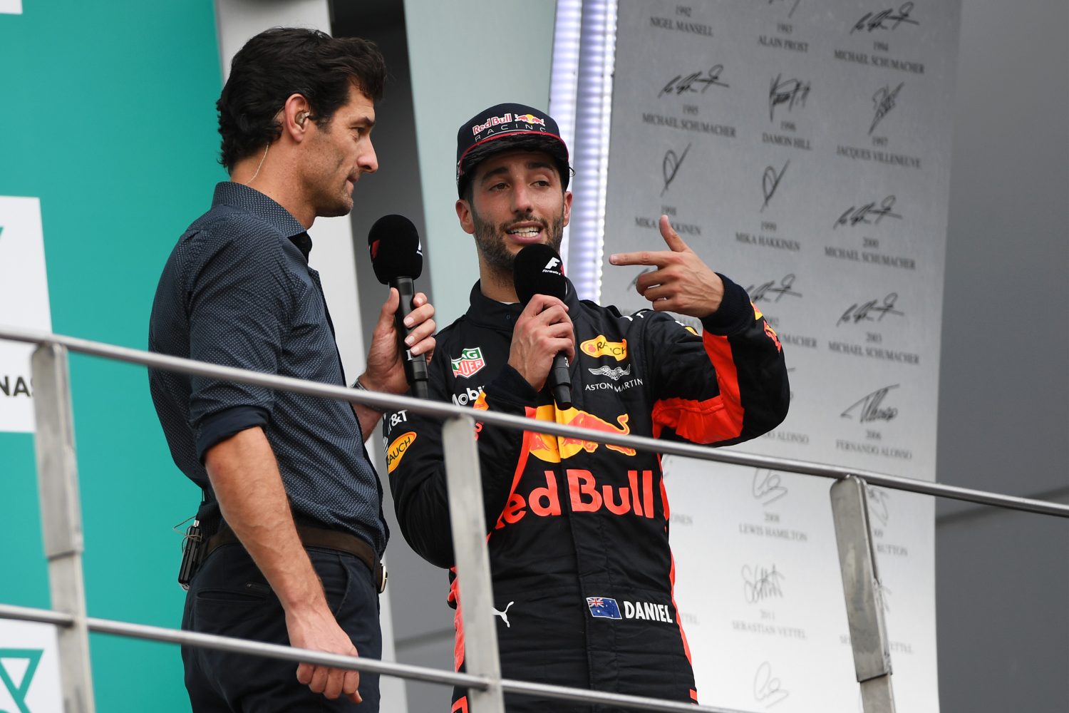 Webber: winnen van Verstappen hoofddoel voor Ricciardo