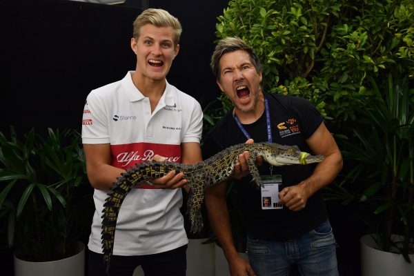 Marcus Ericsson doet gek