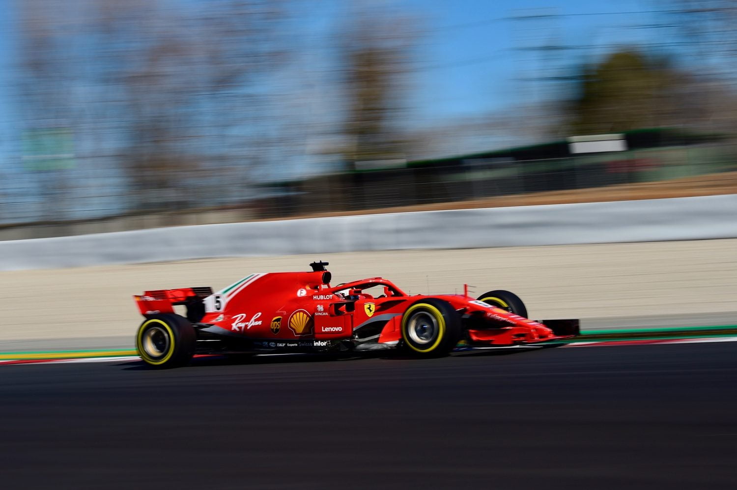 Barcelona dag 5: Vettel bovenaan, Verstappen derde ondanks onderbreking