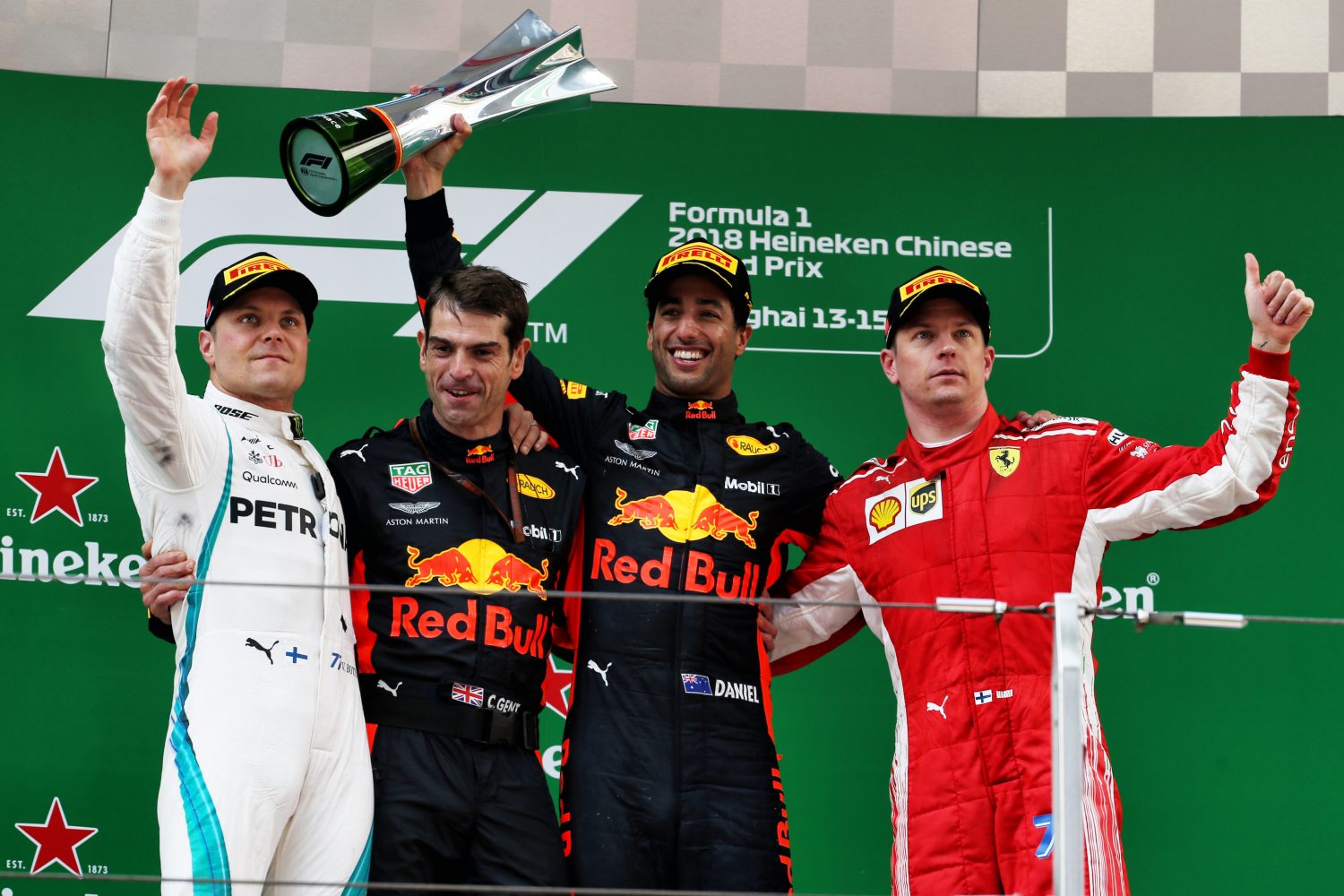 Wie zegt wat: Race GP China