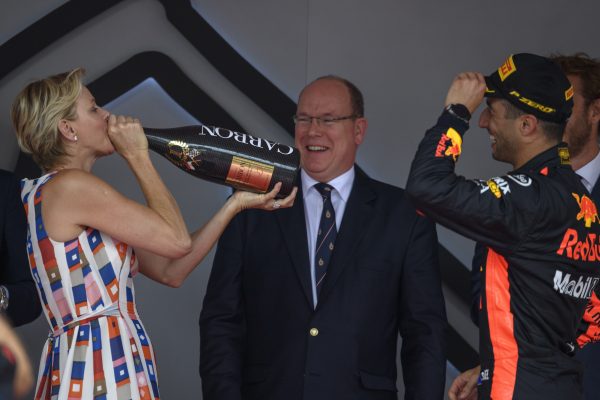 Monaco GP 2018 Prins Albert en Prinses Charlene