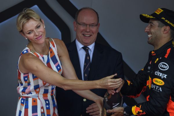 Monaco GP 2018 Prins Albert en Prinses Charlene