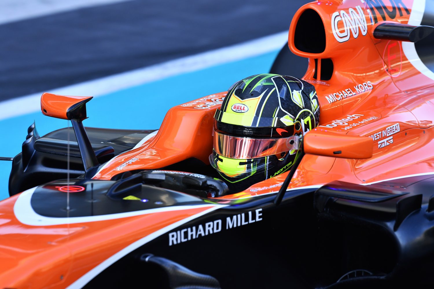 Norris weer aan de bak voor McLaren in Barcelona-test