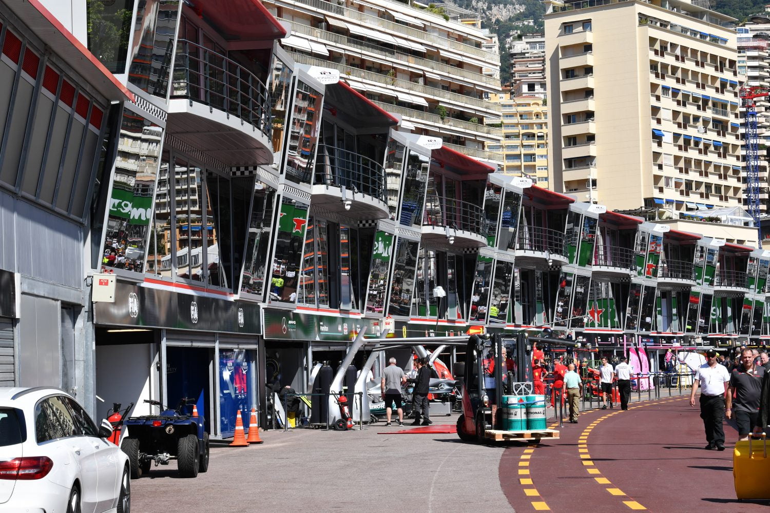 Monaco Grand Prix Preparations