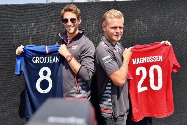 Grosjean en Magnussen