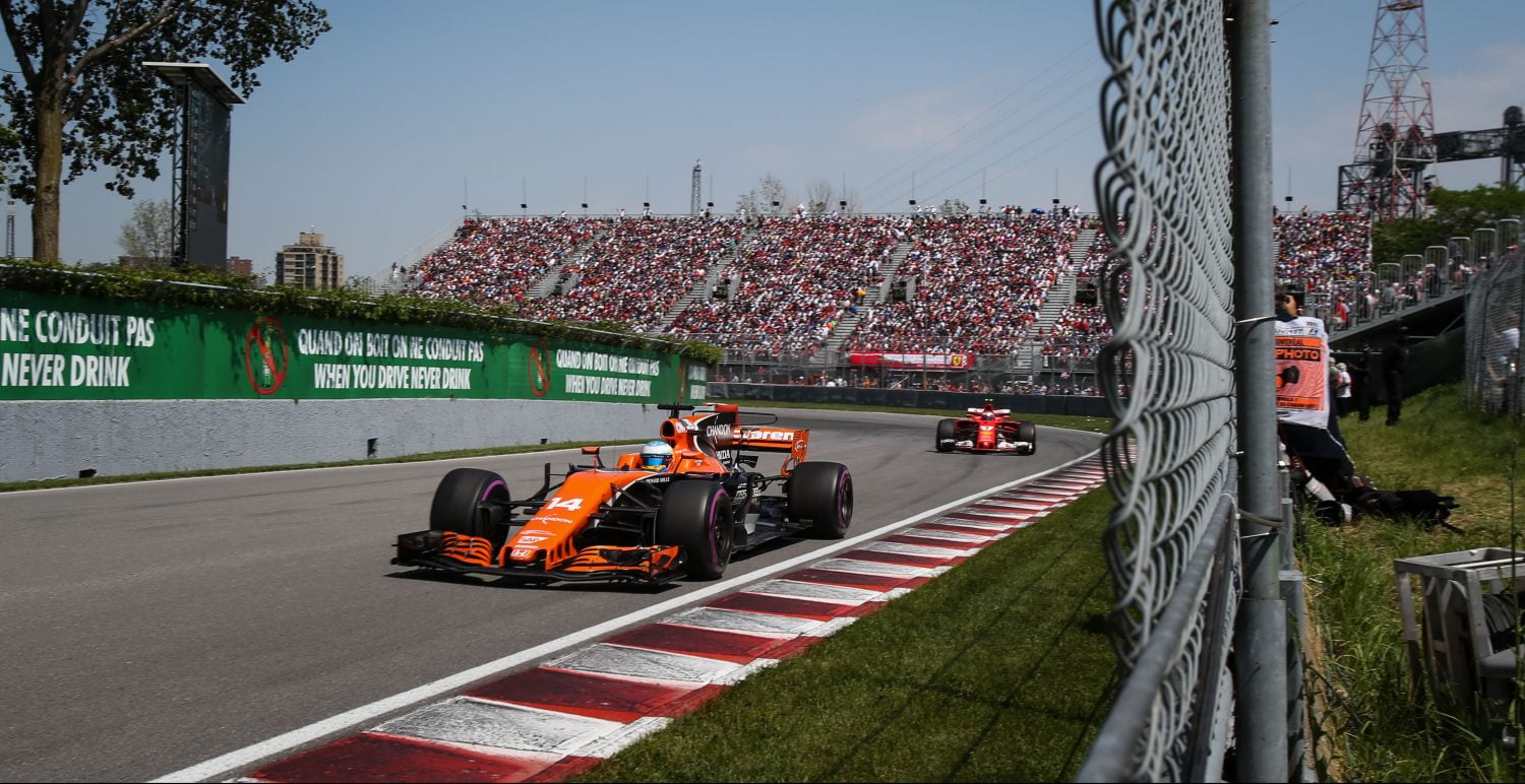Derde DRS-zone op Circuit Gilles Villeneuve