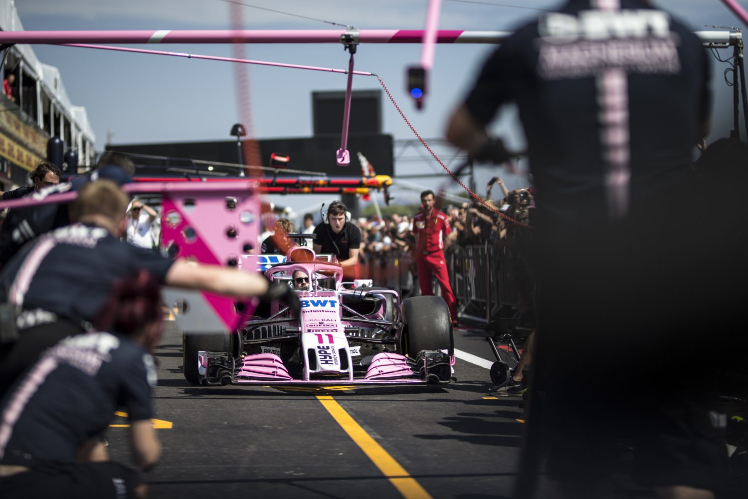 French Grand Prix Preparations