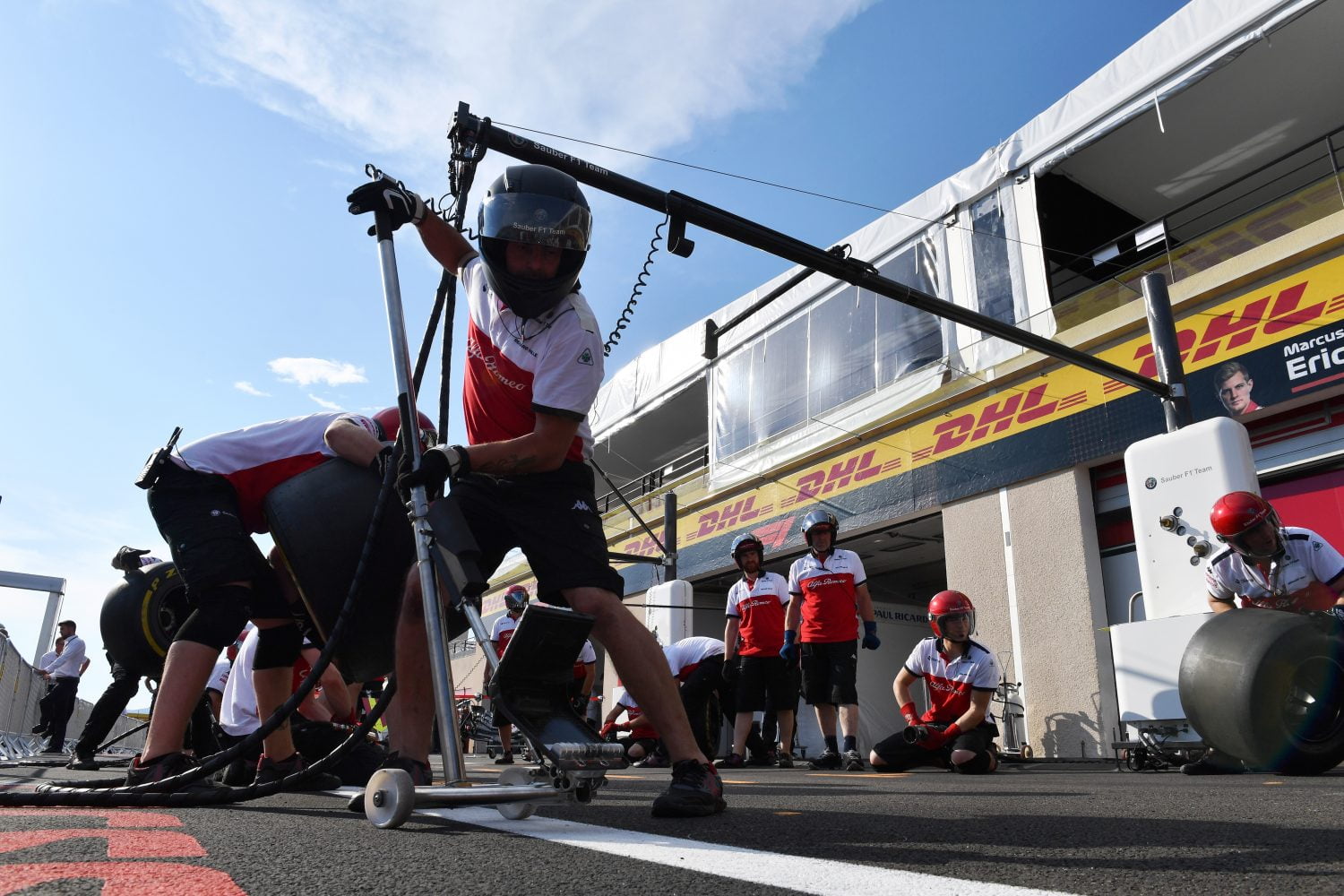 French Grand Prix Preparations