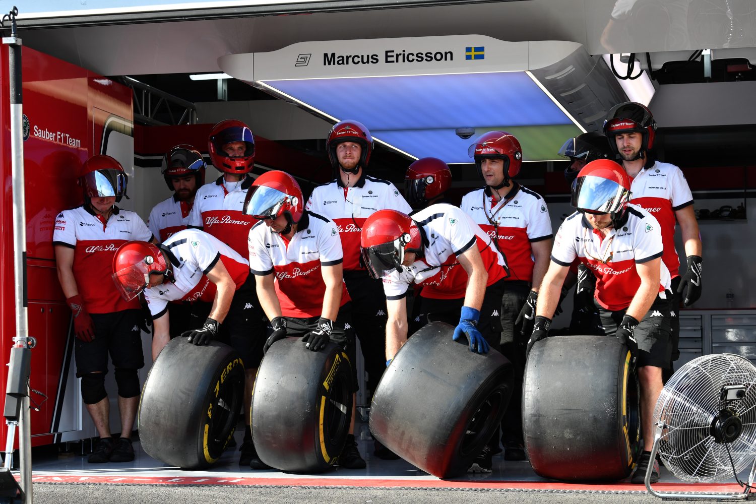 French Grand Prix Preparations