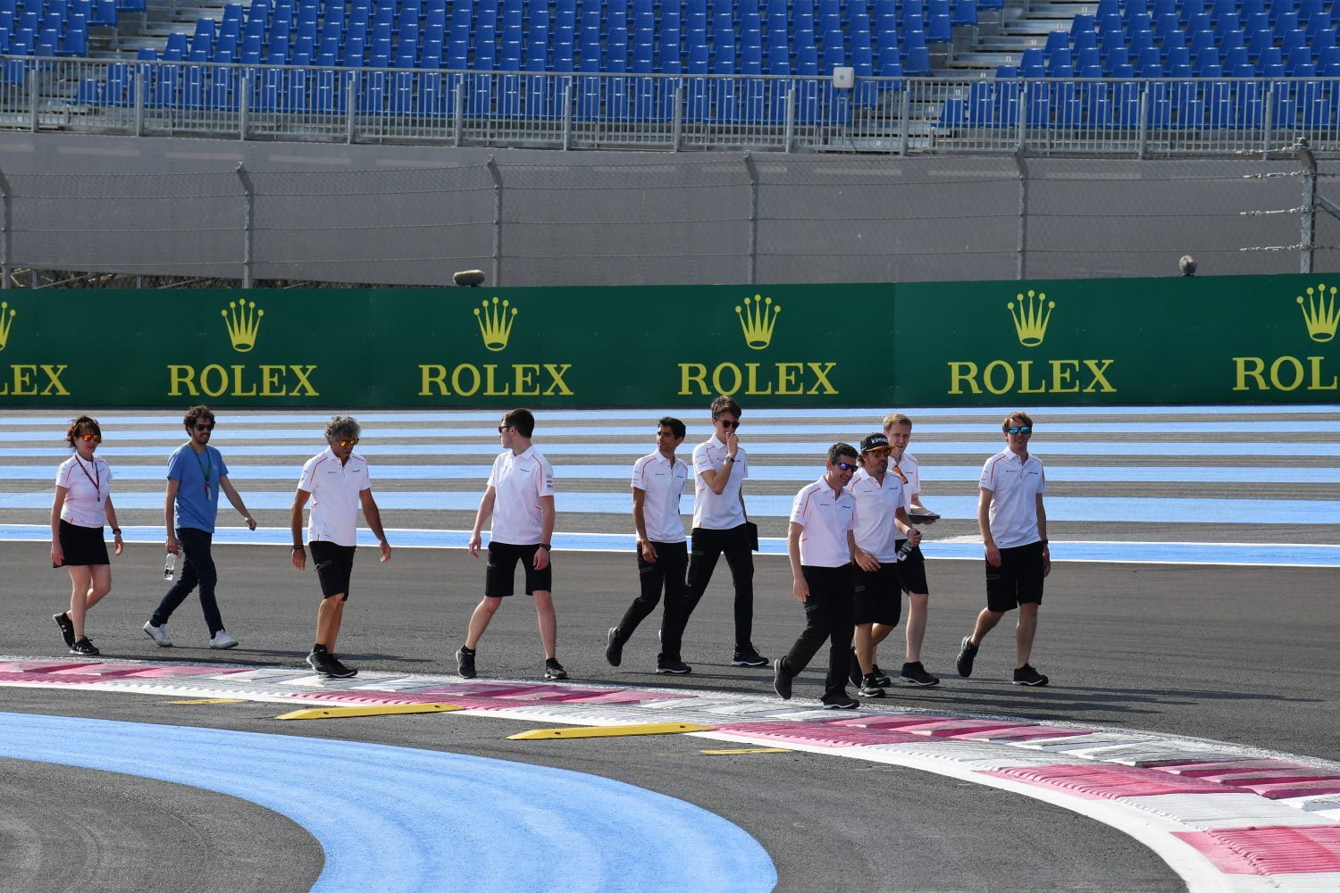 French Grand Prix Preparations
