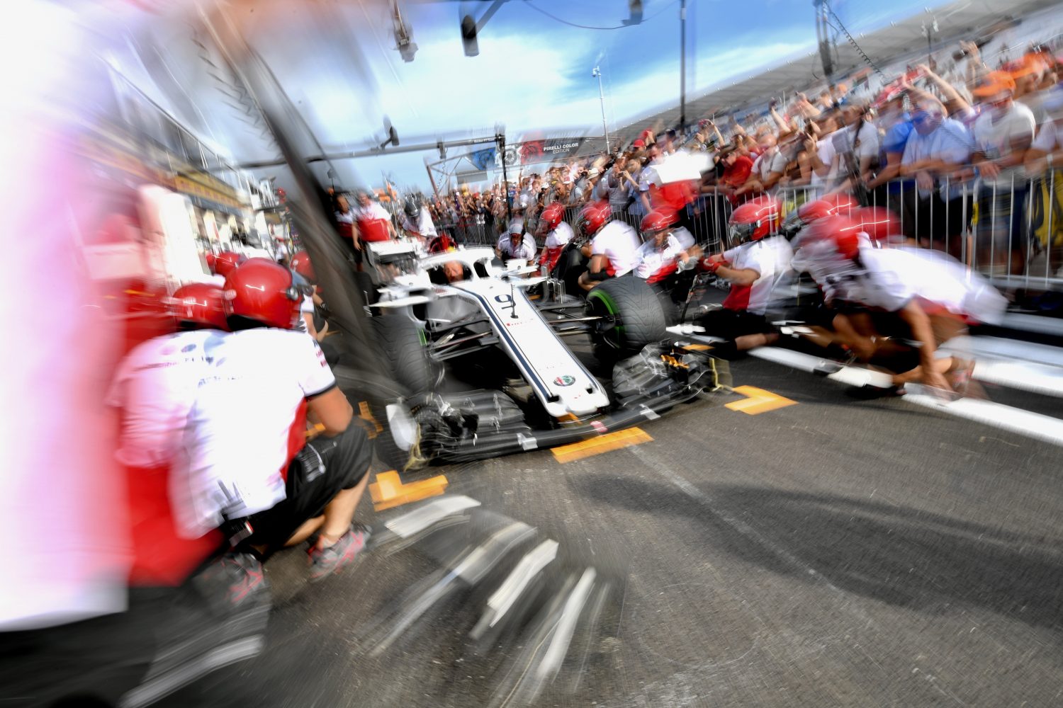 French Grand Prix Preparations