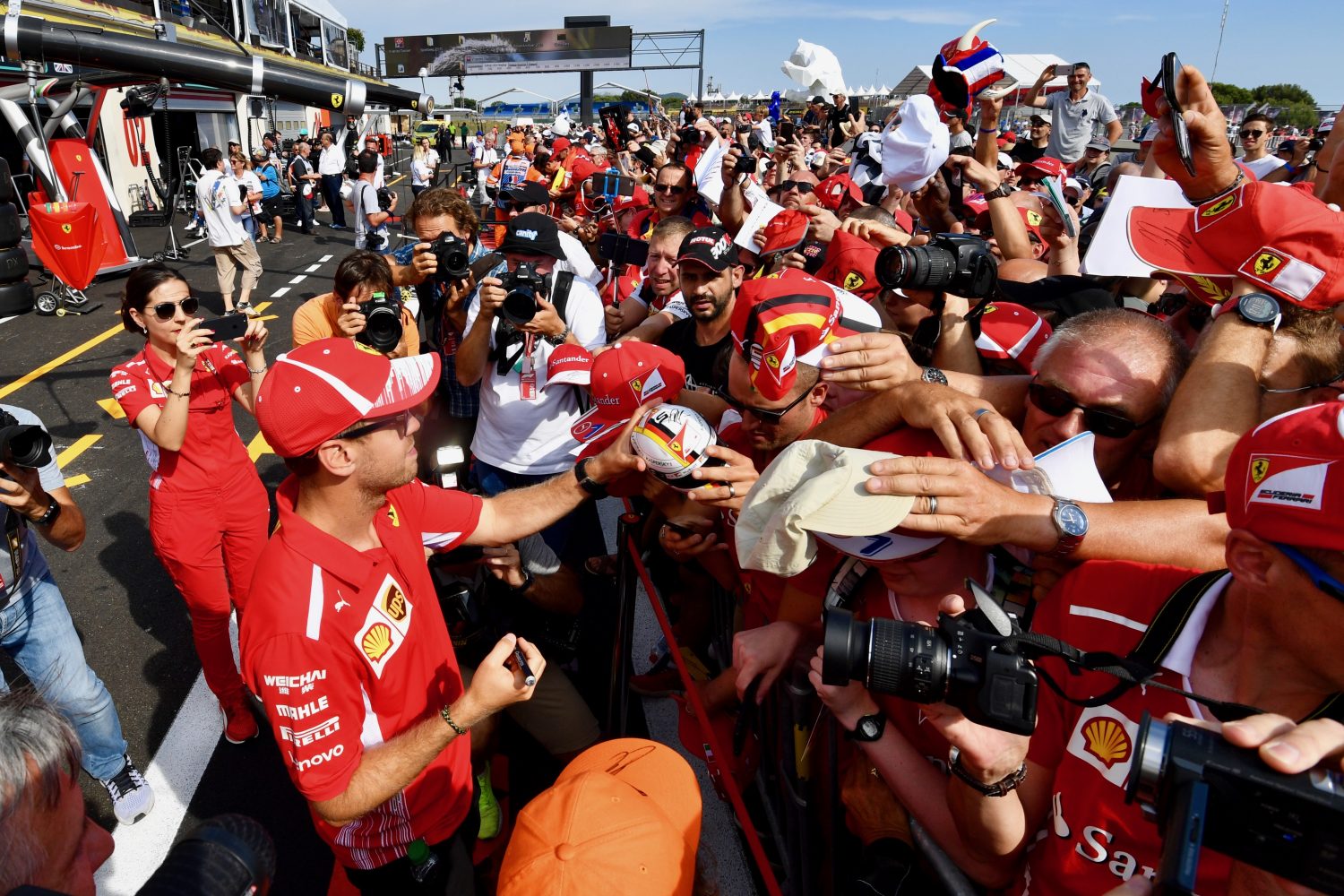 French Grand Prix Preparations