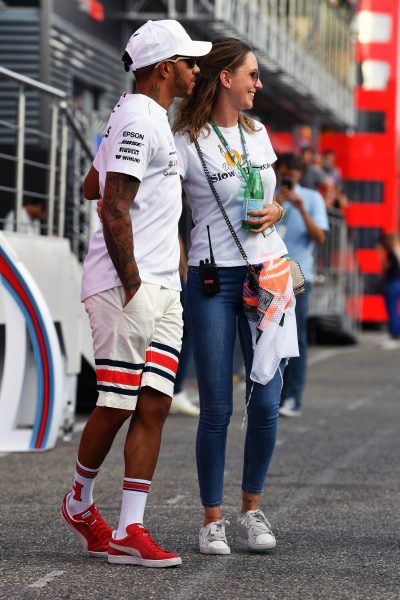 Lewis Hamilton en fan
