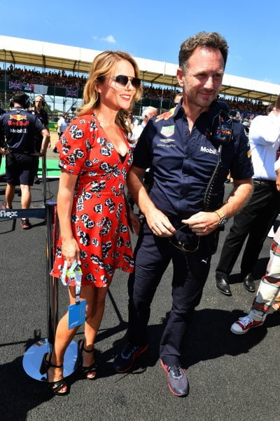 Gerri Halliwell en Christian Horner