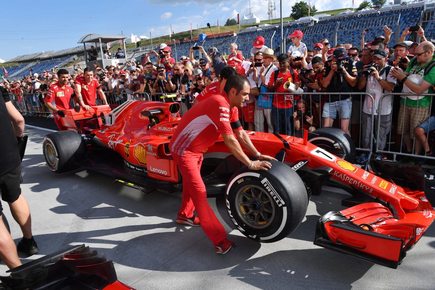 Hungarian Grand Prix Preparations