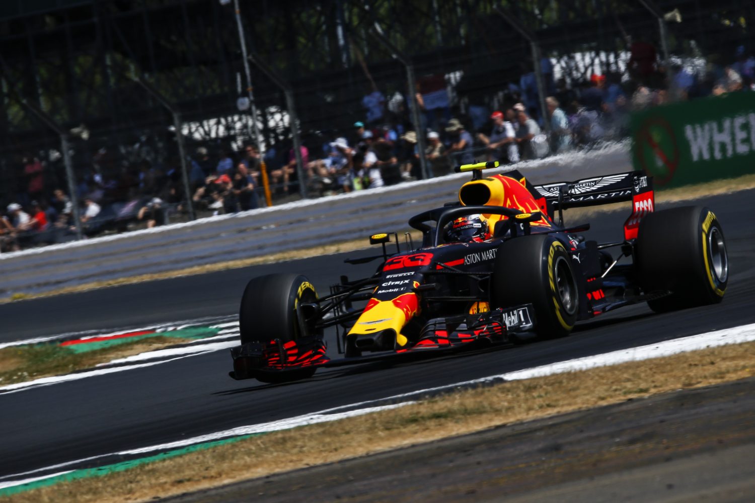Verstappen vijfde in kwalificatie Engeland