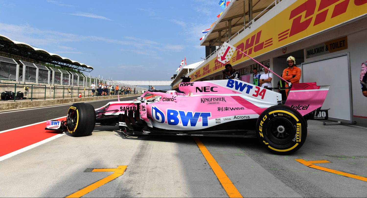 Deelname Force India in Spa onzeker door juridische problemen