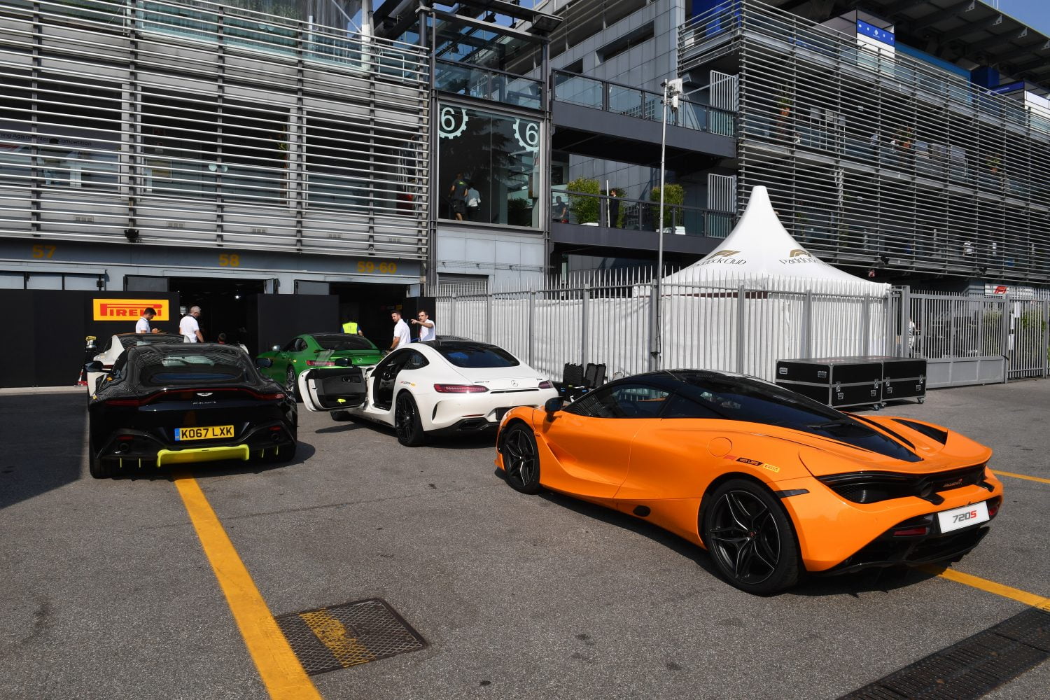 Italian Grand Prix Preparations