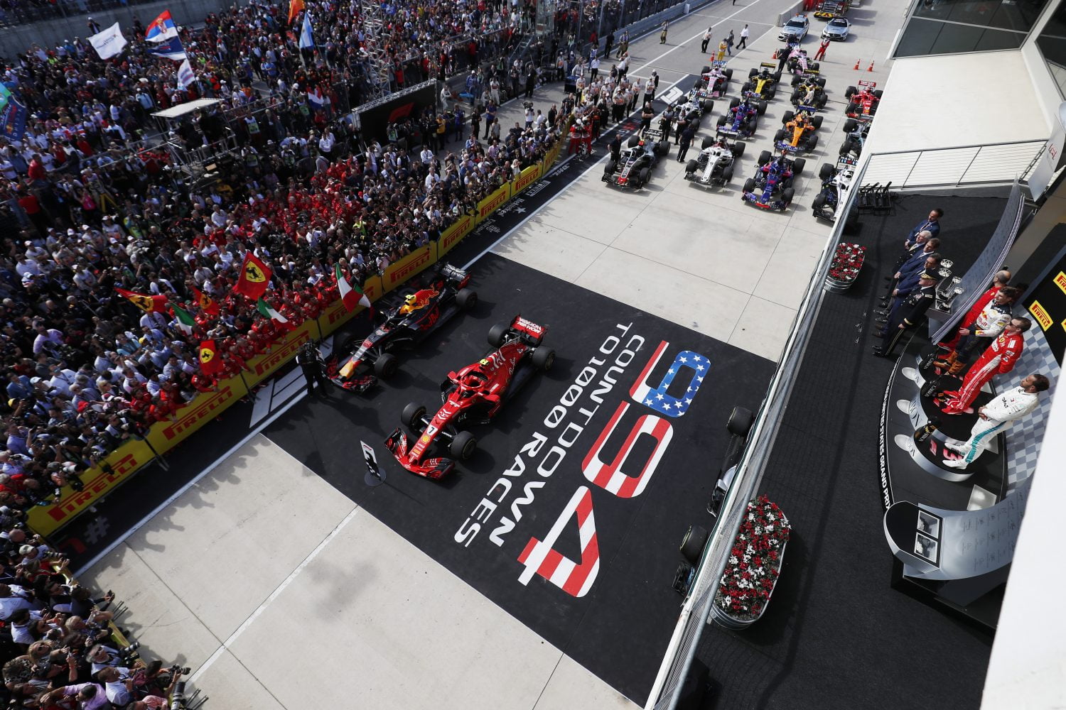 Liveblog GP USA: Räikkönen wint, Verstappen tweede, nog geen titel voor Hamilton