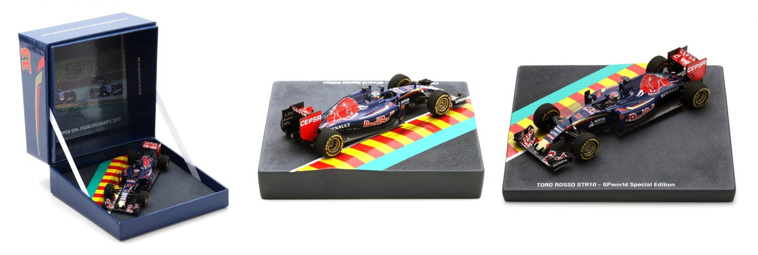 Gespot: Max Verstappens Toro Rosso STR10 ‘inhaalactie van het jaar’ in 1:43