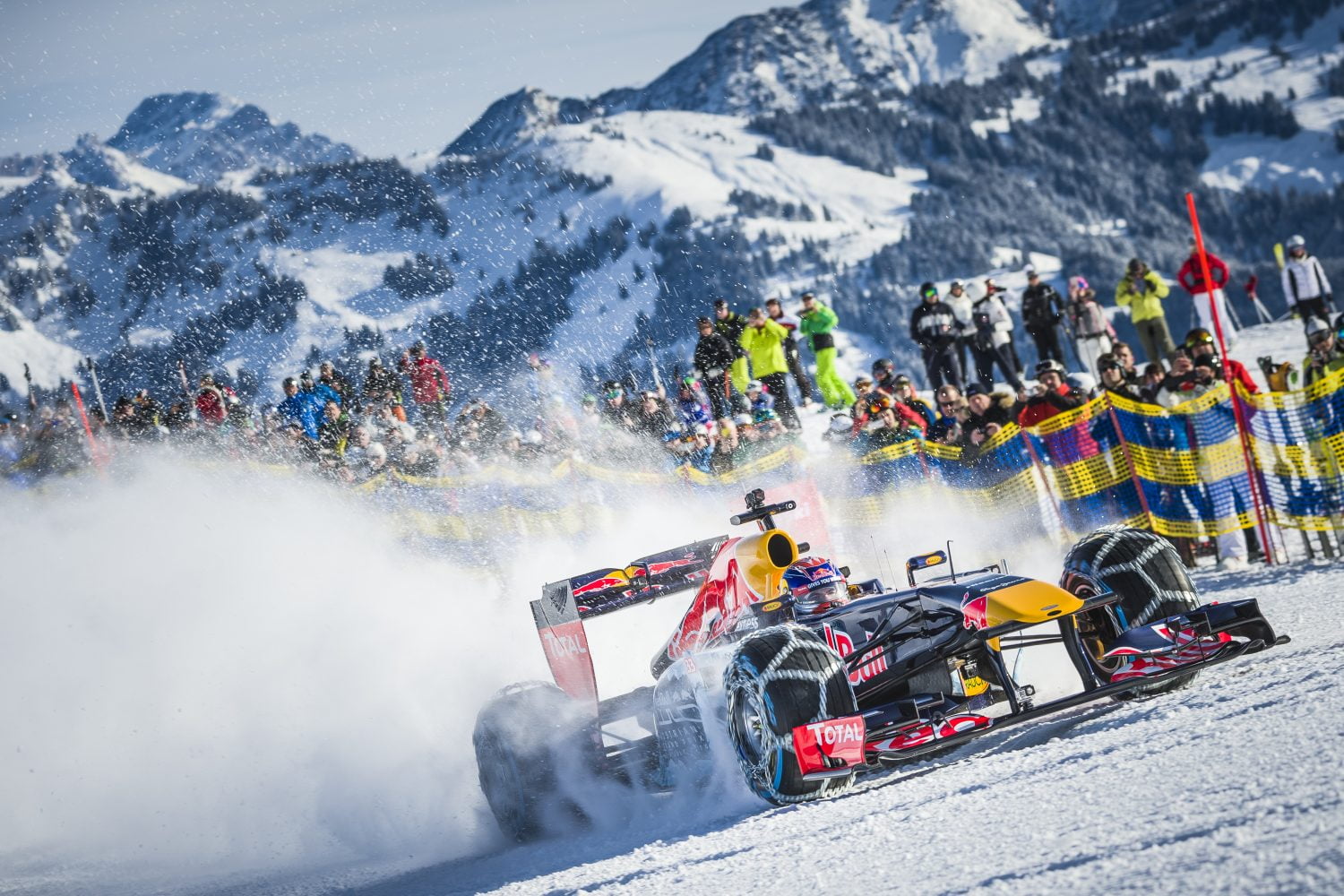 Album: Sneeuw- en winterpret in de Formule 1