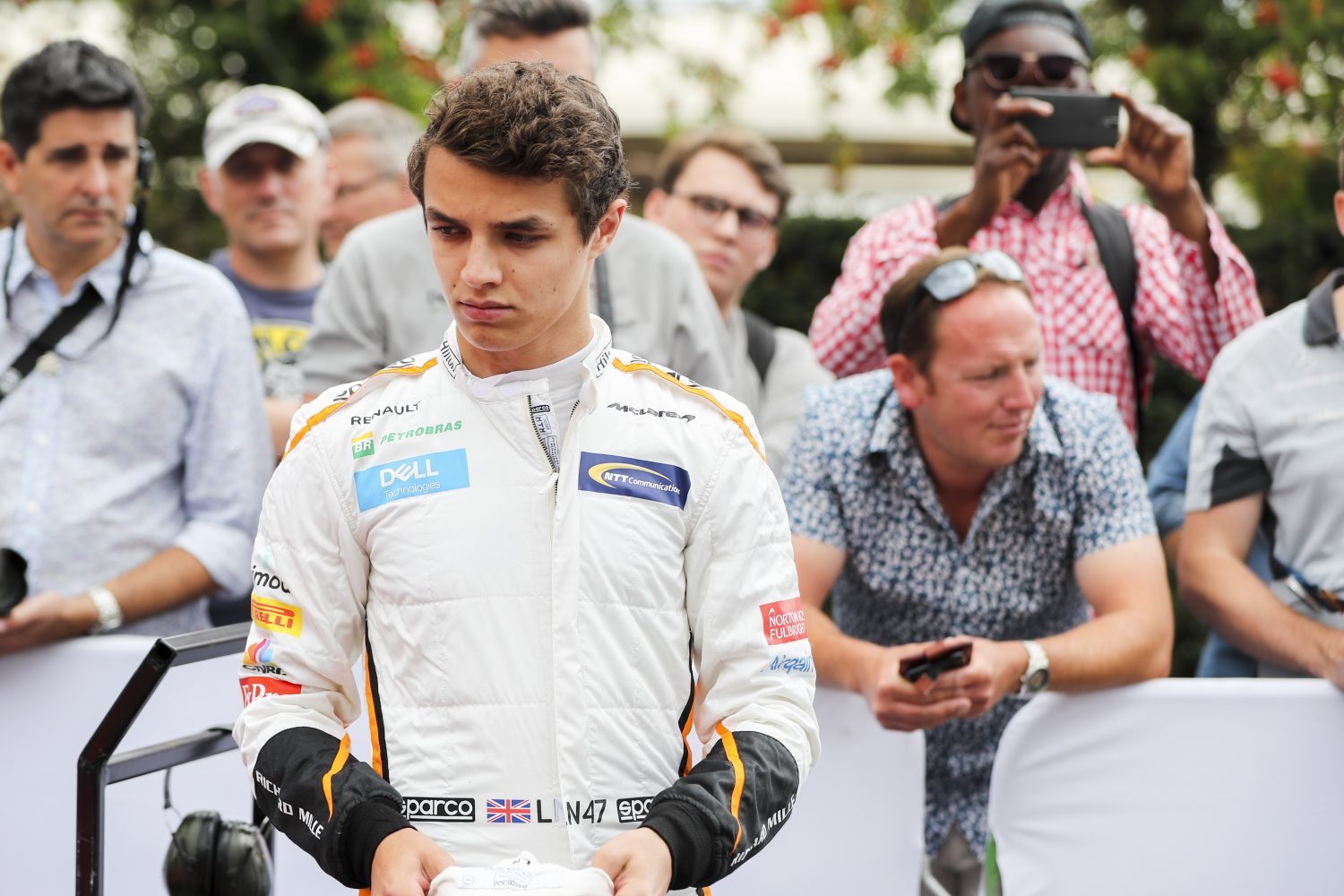Norris vol vertrouwen over F1-debuut: ‘Maak me geen zorgen’