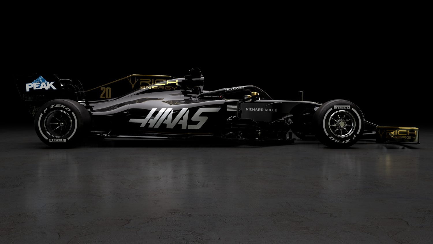 Goud & zwart: Haas presenteert nieuwe kleurstelling voor 2019