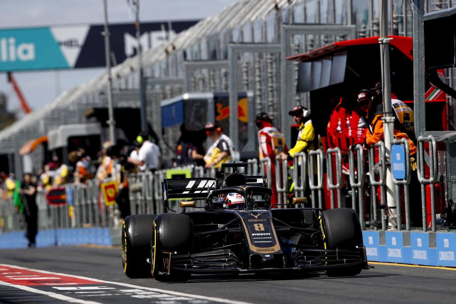 Uitvalbeurt Grosjean veroorzaakt door schade aan wiel