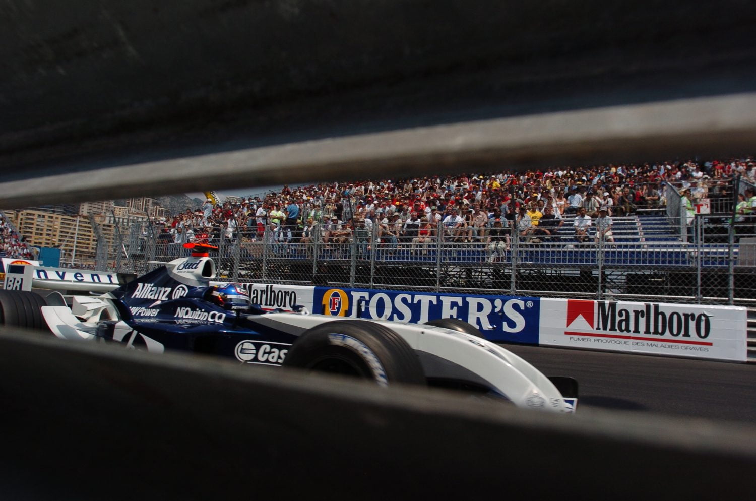 Door de lens van Peter: Centimeters verwijderd van Juan Pablo Montoya