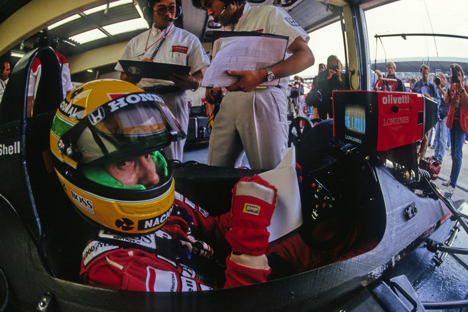Door de lens van Peter: Een welgemeend ‘opzouten’ van Ayrton Senna