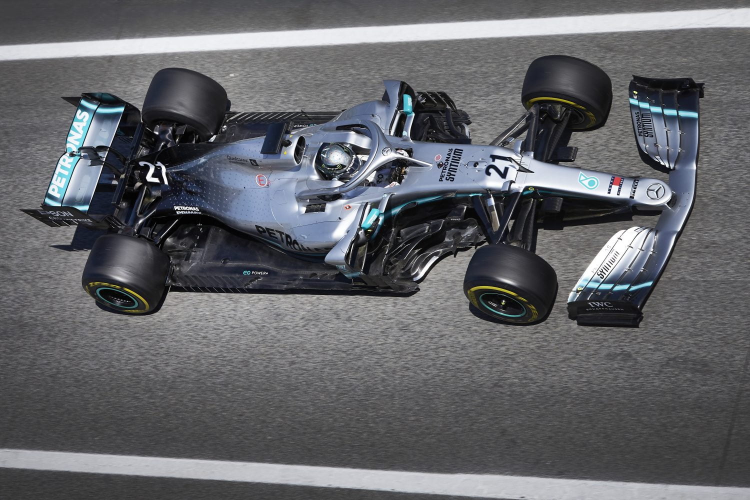 Mercedes dankzij Mazepin ook tijdens tweede testdag in Barcelona snelste