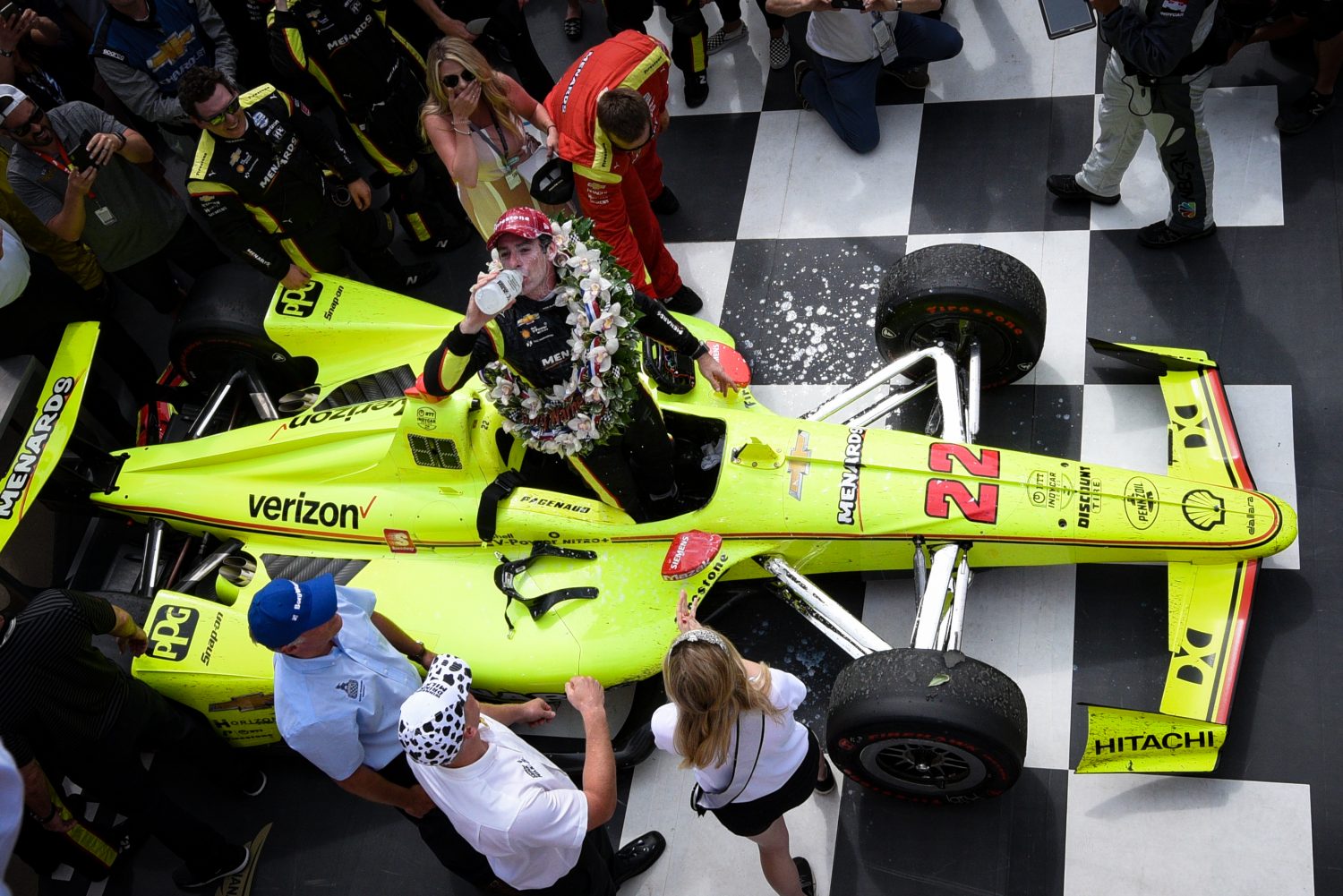 Eeuwige roem en $2.6 miljoen: dit heeft Pagenaud verdiend met zijn zege in de Indy 500