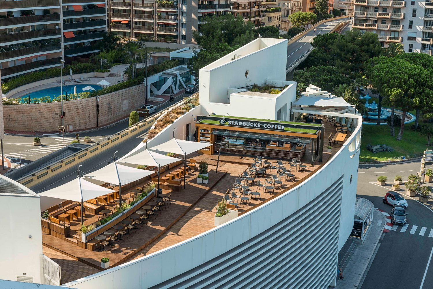 Het dak op in Monaco