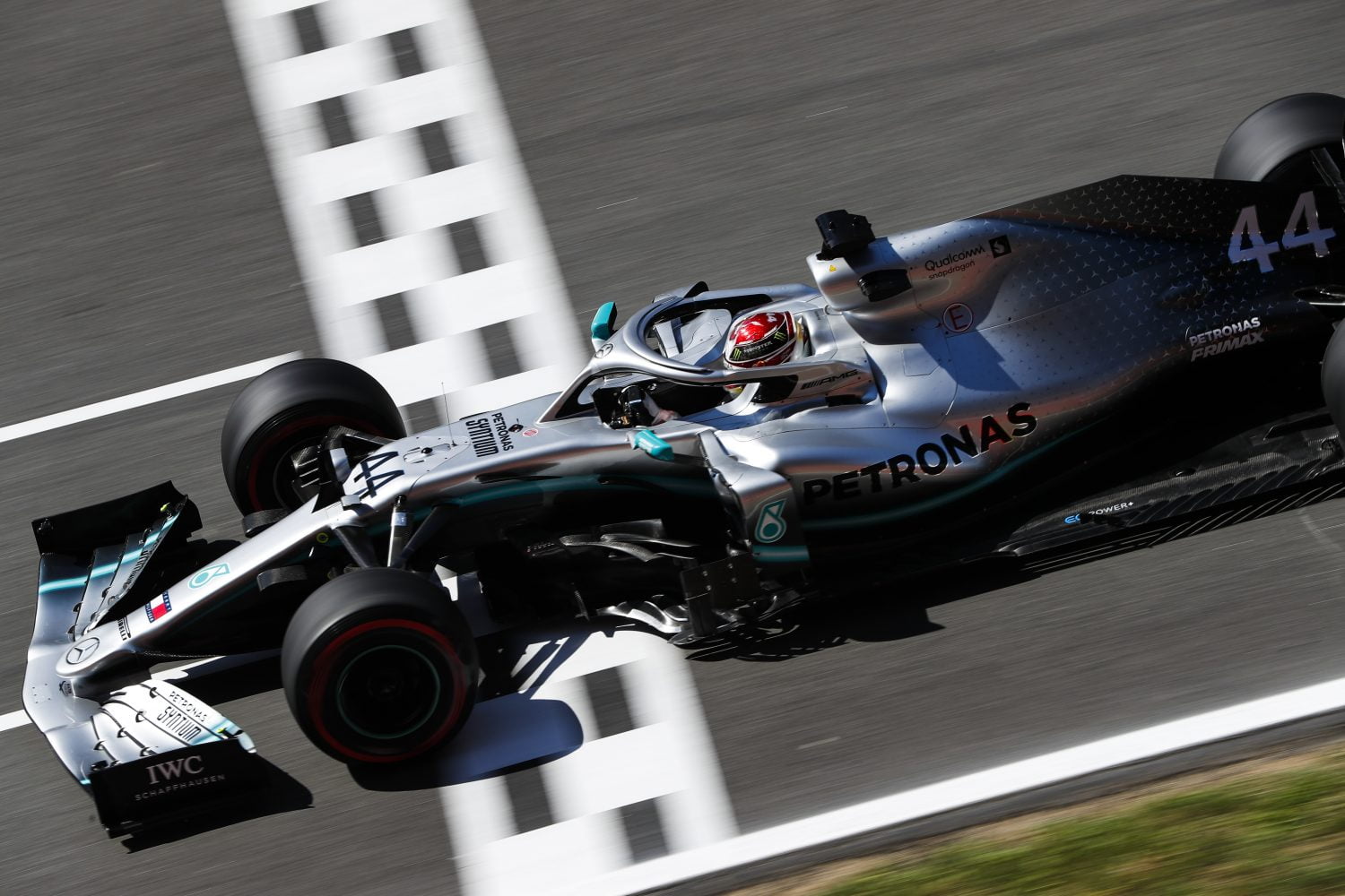 VT3: Hamilton bovenaan in slottraining Spanje