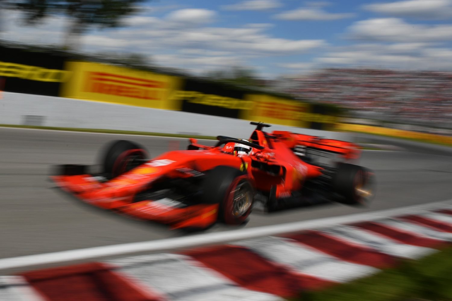 VT3: Ferrari blijft Mercedes voor, Verstappen vijfde tijdens slottraining GP Canada