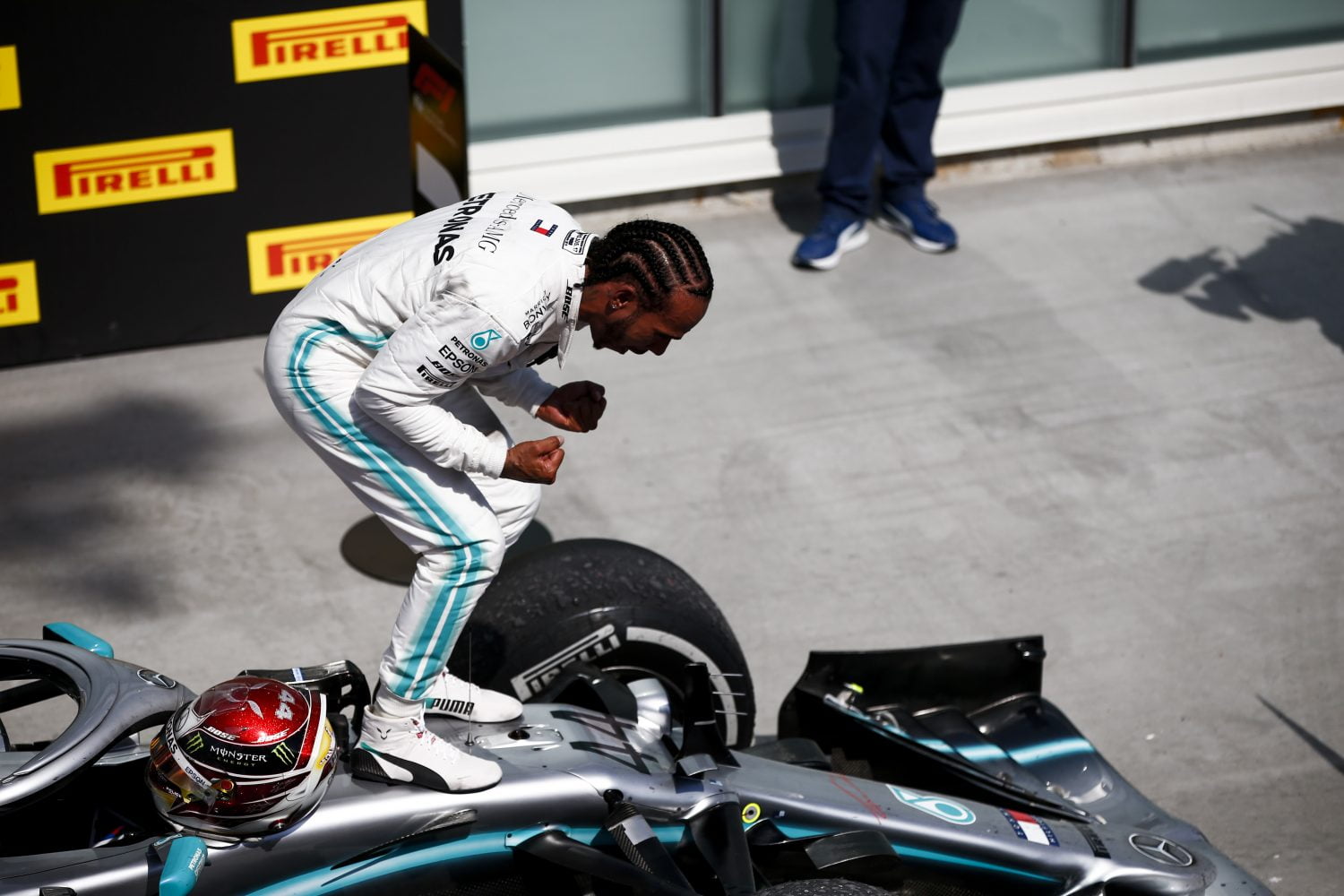 Lewis Hamilton: ‘Niet de manier waarop ik wou winnen’