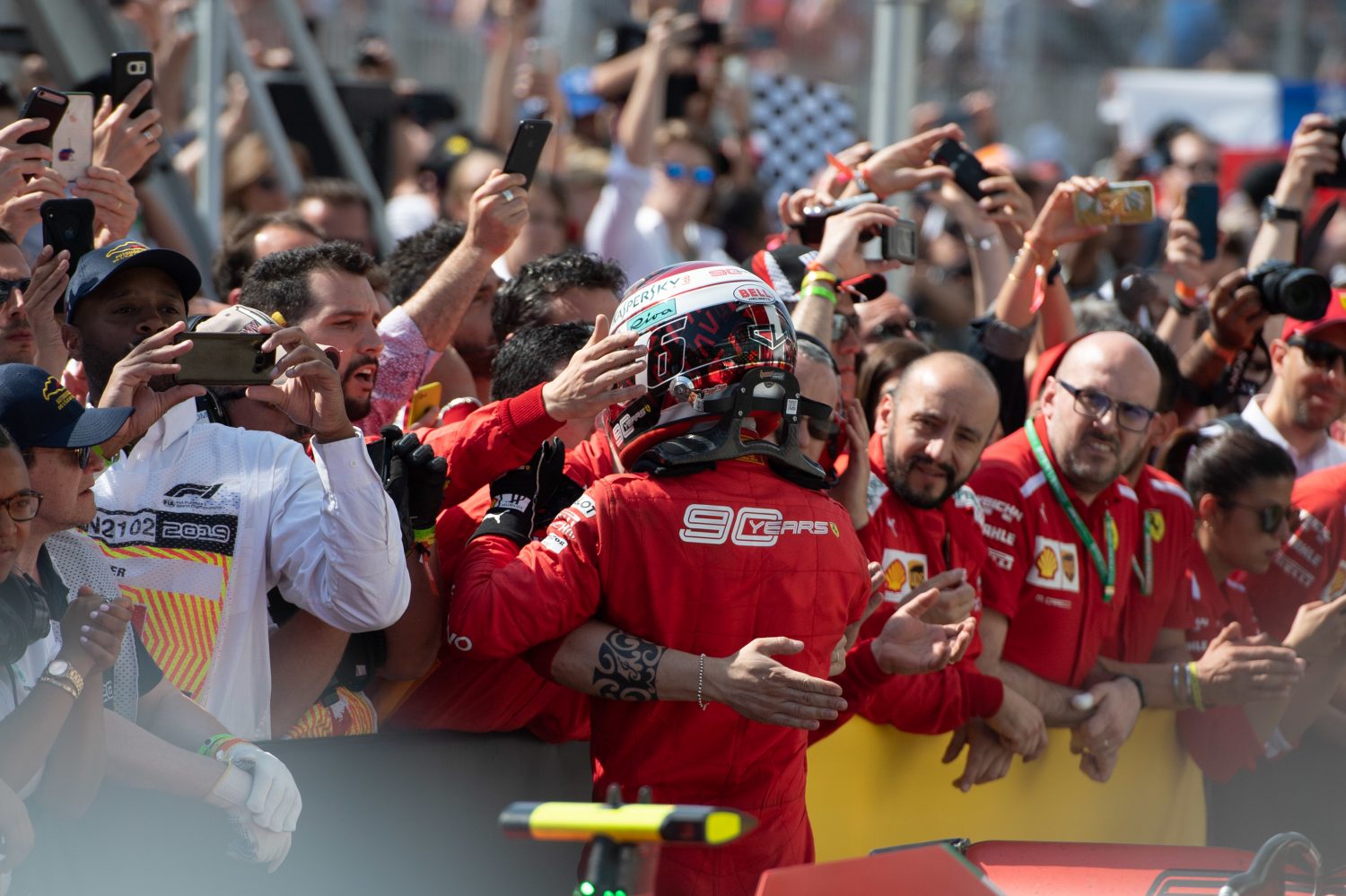 Leclerc na derde plek: ‘Hoopte op safety car, maar die kwam er niet’