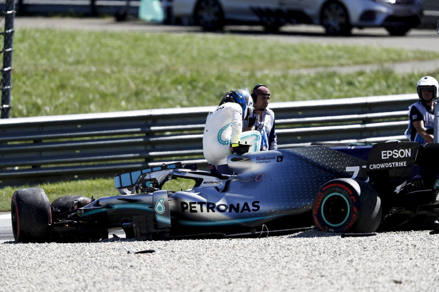 Bottas kreeg 25G voor de kiezen: ‘Zo hoort het, fouten dienen afgestraft te worden’