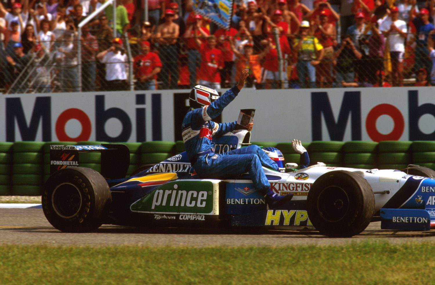 Flashback ’96: Toen Gerhard Berger in de herfst van zijn carrière een zekere GP-overwinning verloor