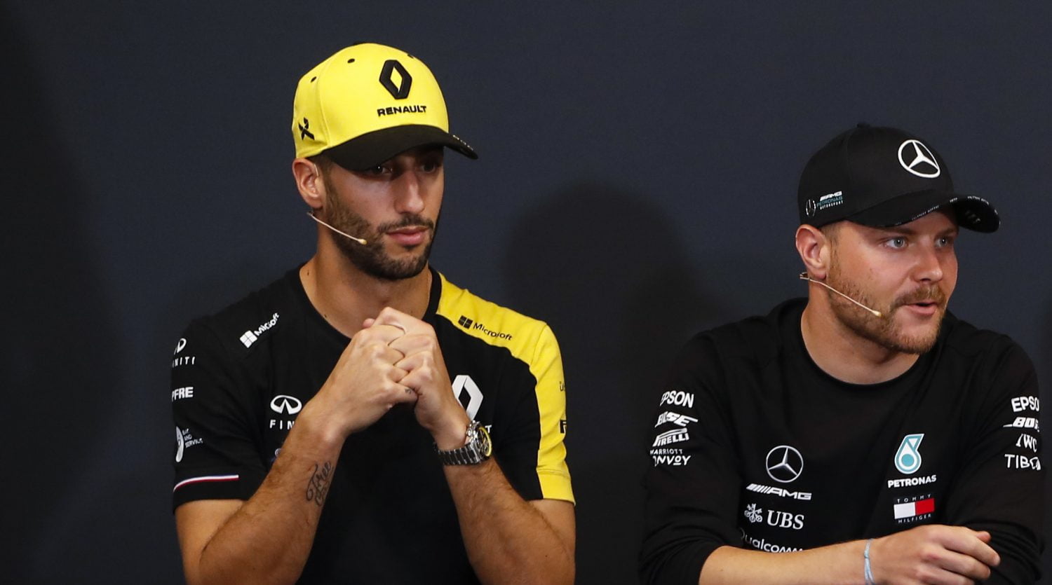 ‘Ricciardo, Bottas als plan B op verlanglijstje Ferrari bij onverwacht vertrek Vettel’