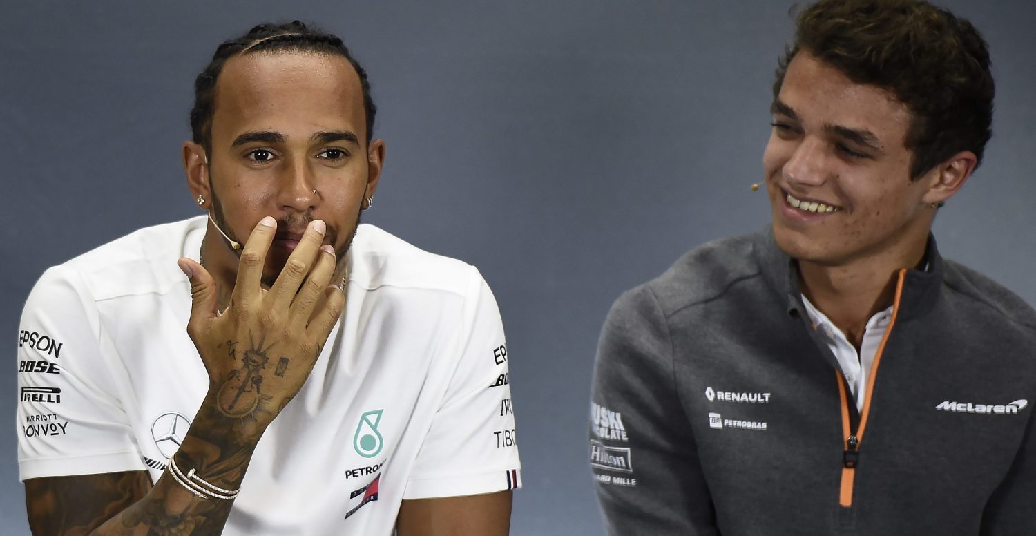 Norris werd massaal ontvolgd na steunbetuiging voor Hamilton