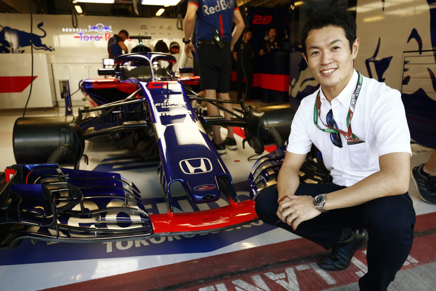 Honda-coureur Yamamoto rijdt VT1 in Japan voor Toro Rosso