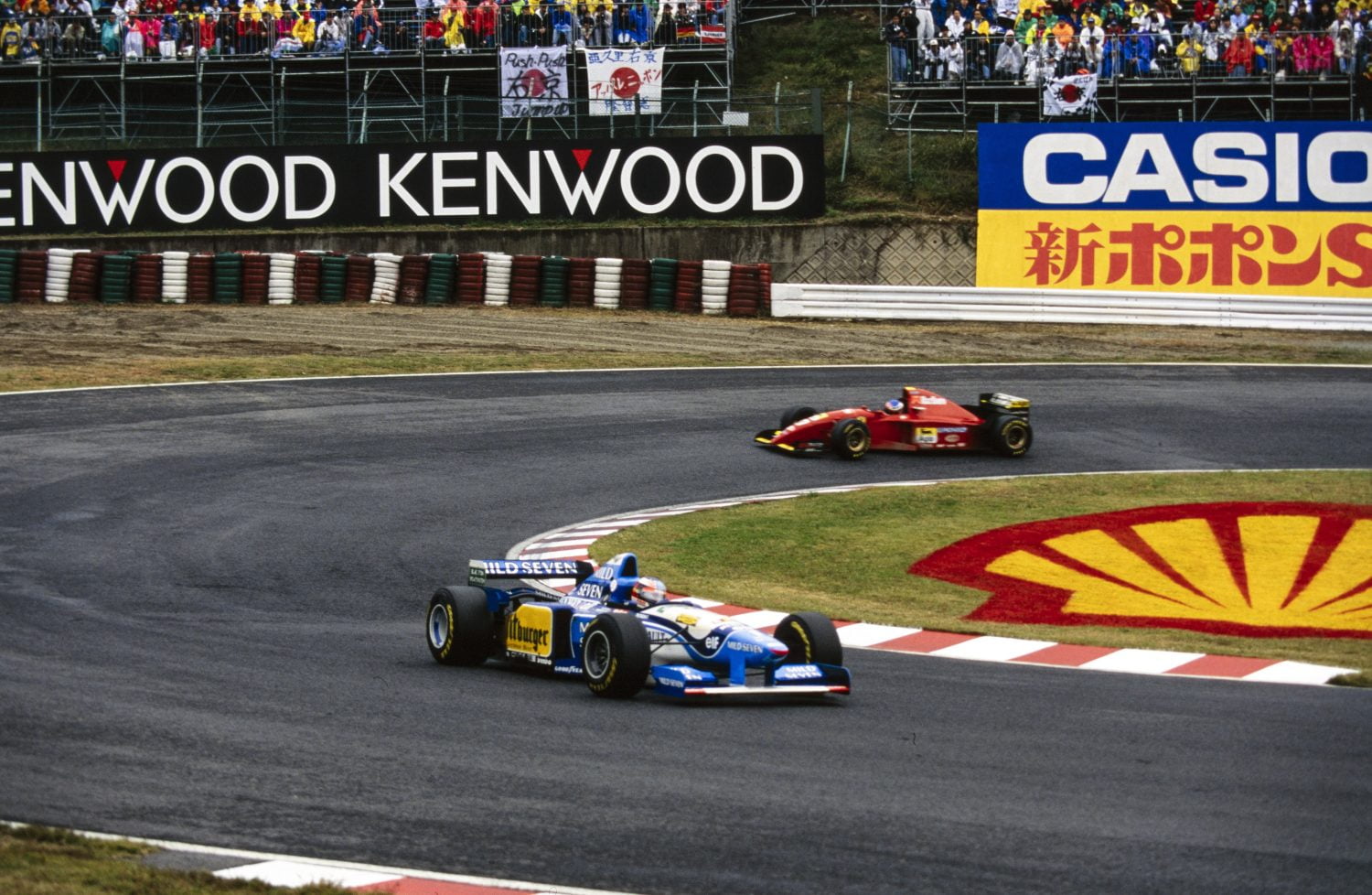 Flashback ’95: Spektakel op nat Suzuka met superieure Schumacher