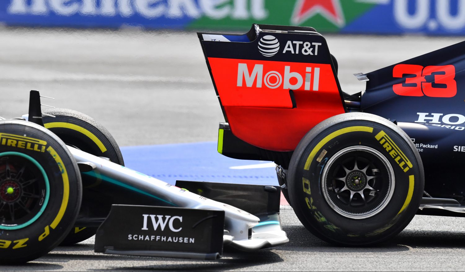 Door de lens van Peter: Op de eerste rij bij touché Verstappen en Bottas