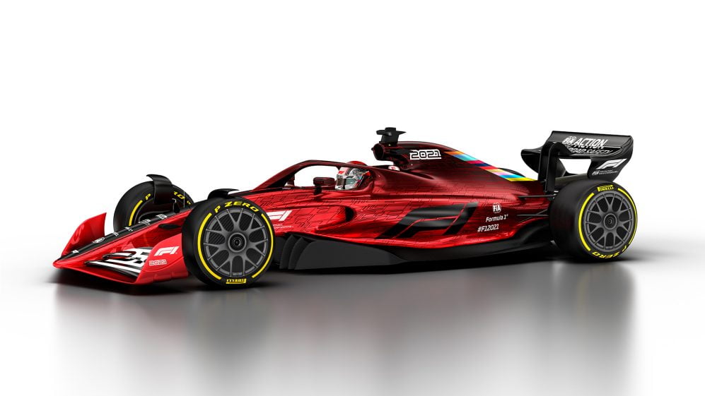 Pastoor Wierook Schipbreuk FIA onthult plannen voor 2021, dit is de nieuwe F1-auto - Formule1.nl