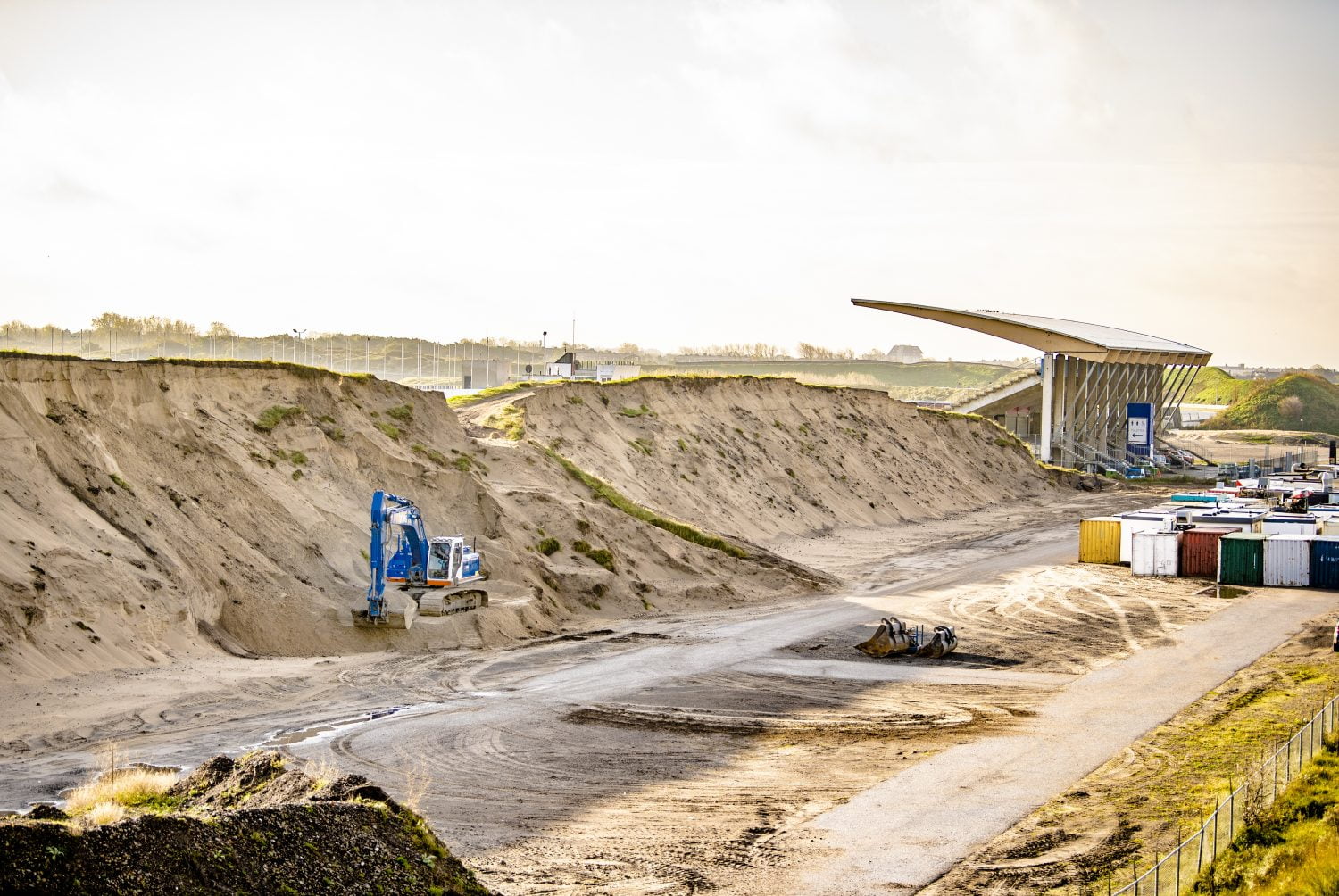 Verbouwing Zandvoort begonnen: 'Alles verloopt tot nu toe ...