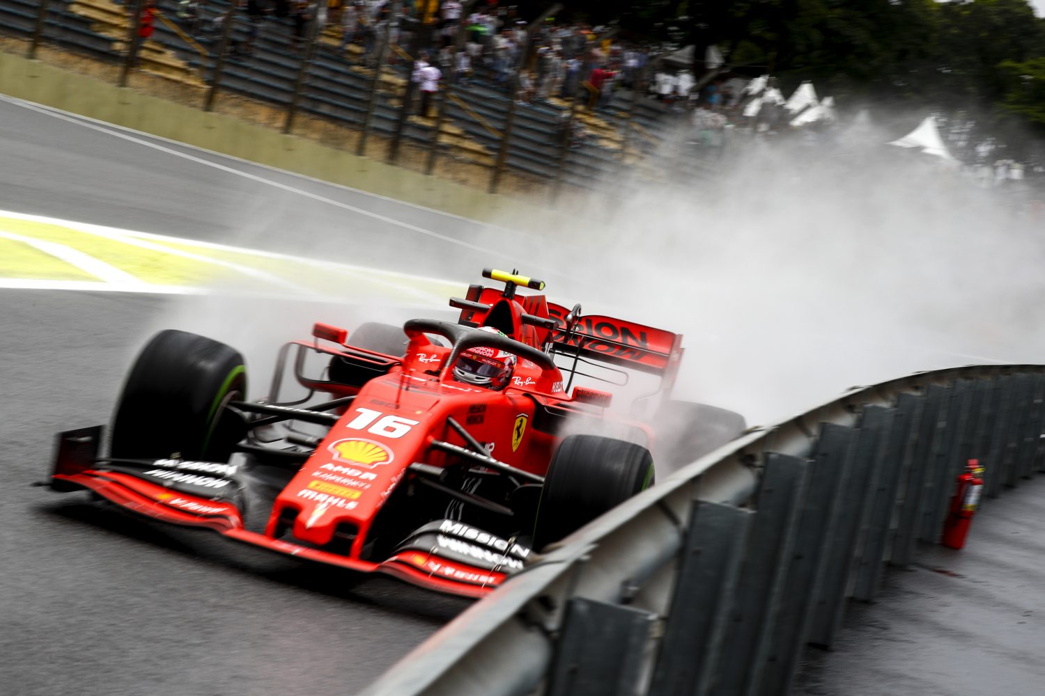 Door de lens van Peter: Geïntimideerd door langsrazende Charles Leclerc