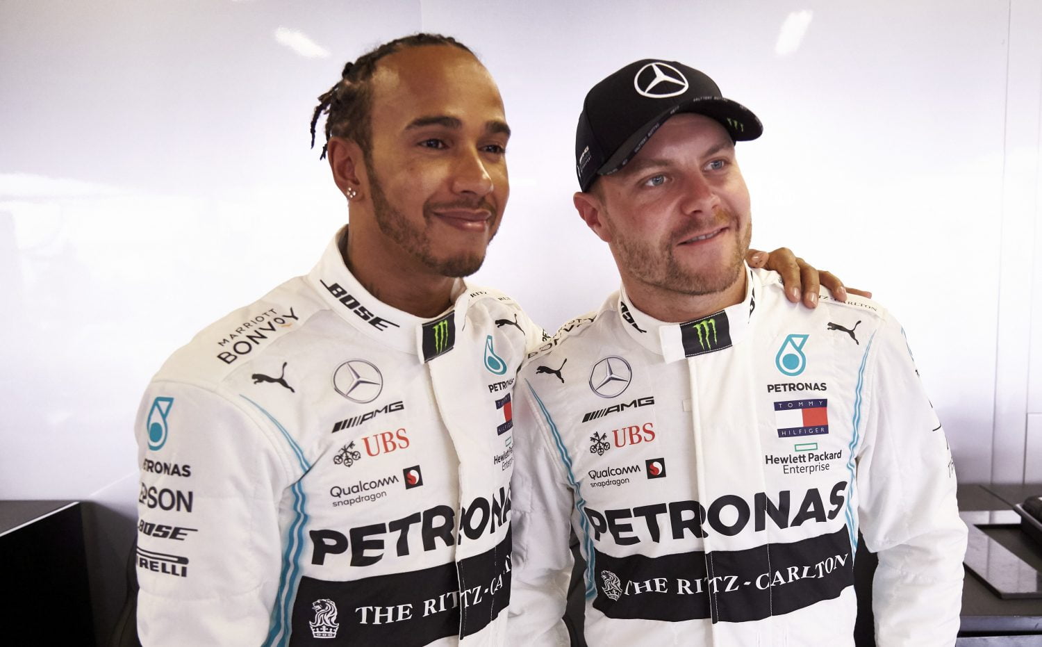 Mercedes haalt oud paard van stal voor training Bottas en Hamilton